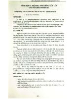 Tổng hợp và thử hoạt tính kháng nấm của các dẫn chất Dithioure