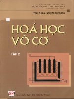 Hóa học vô cơ đào tạo giáo viên