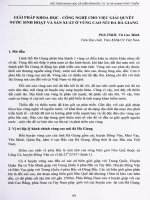 Giải pháp khoa học - công nghệ cho việc giải quyết nước sinh hoạt và sản xuất ở vùng cao núi đá Hà Giang.PDF