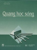 Quang học sóng, Năm thứ hai PC - PC, PSI-PSI