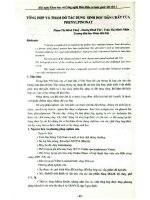 Tổng hợp và thăm dò tác dụng sinh học dẫn chất của Phenylpinonat