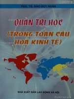 Quản trị học trong toàn cầu hóa kinh tế