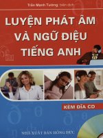 Luyện phát âm và ngữ điệu tiếng Anh