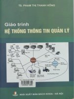 Giáo trình Hệ thống thông tin quản lý