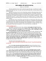 skkn Kinh nghiệm viết một bài văn hay