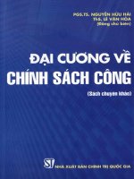 Đại cương về chính sách công
