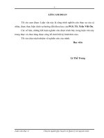 Ứng dụng mô hình MIKE BASIN trong quy hoạch phân bổ tài nguyên nước mặt lưu vực sông trà khúc