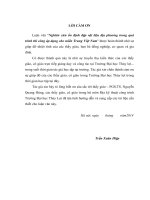 Nghiên cứu ổn định đập vật liệu địa phương trong quá trình thi công áp dụng cho miền trung việt nam