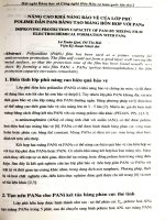 Nâng cao khả năng bảo vệ của lớp phủ polime dẫn Pani bằng tạo màng hỗn hợp với PANa