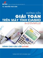Tài liệu hướng dẫn giải toán trên máy tính Casio 570vnPlus