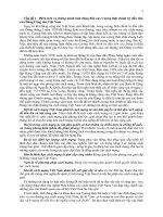 Trọn bộ câu hỏi đáp án ôn thi môn chủ nghĩa xã hội khoa học