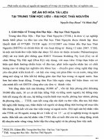 Đề án số hóa tài liệu tại Trung tâm học liệu-Đại học Thái Nguyên