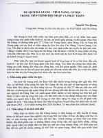 Du lịch Hà Giang - Tiềm năng, cơ hội trong tiến trình hội nhập và phát triền.PDF