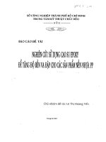 Nghiên cứu sử dụng cao su epoxy để tăng độ bền va đập cho các sản phẩm nền PP