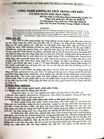 Công nghệ không bả thải trong chế biến và sản xuất dầu hạt trầu