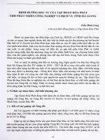 Định hướng đầu tư của Tập đoàn Hòa phát cho phát trỉển công nghiệp và dịch vụ tỉnh Hà Giang.PDF