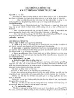 TÀI LIỆU ÔN THI MÔN NHÀ NƯƠC PHÁP LUẬT HỆ THỐNG CHÍNH TRỊ VÀ HỆ THỐNG CHÍNH TRỊ CƠ SỞ