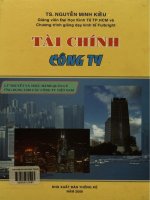 Tài chính công ty Lý thuyết và thực hành quản lý ứng dụng cho các công ty Việt Nam