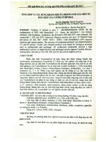 Tổng hợp và tác dụng kháng khuẩn, kháng nấm của một số dẫn chất của 5- Nitro furfural