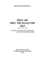 Phác đồ điều trị Ngoại nhi (2013)