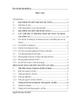 Kế toán nguyên vật liệu tại công ty TNHH Thế Kỷ Mới