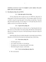 Báo cáo Thực trạng và giải pháp huy động tiền gởi tiết kiệm tại ngân hàng thương mại cổ phần
