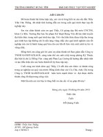 BÁO CÁO THỰC TẬP TỐT NGHIỆP CƠ KHÍ tại Công ty TNHH KANEPACKAGE