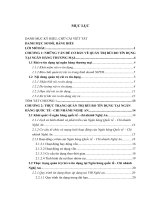 Nâng cao năng lực quản trị rủi ro tín dụng tại Ngân Hàng Quốc tế  Chi nhánh Nghệ An