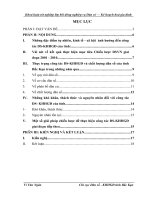 Thực trạng công tác DSKHHGĐ và chất lượng dân số của tỉnh Bắc Kạn trong những năm qua.