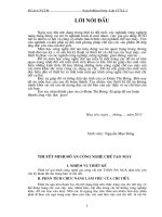 Thiết kế quy trình gia công chi tiết thân ba ngả H12  (thuyết minh + bản vẽ)