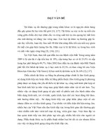 Đánh giá kết quả bước đầu điều trị tật khúc xạ bằng Laser Excimer tại Huế