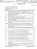 Thực trạng công tác kế toán bán hàng và xác định kết quả kinh doanh tại chi nhánh công ty TNHH nội thất Hoàng Giang