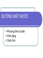 Slide bài giảng đường mặt nước