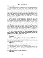 Những biện pháp quản lí của GVCN nhằm bồi dưỡng kĩ năng về năng lực tổ chức quản lí cho học sinh THPT tại trung tâm GDTX yên lạc – vĩnh phúc