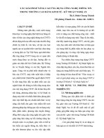 CÁC GIẢI PHÁP NÂNG CAO ỨNG DỤNG CÔNG NGHỆ THÔNG TIN TRONG TRƢỜNG CAO ĐẲNG KINH tế   kỹ THUẬT NGHỆ AN