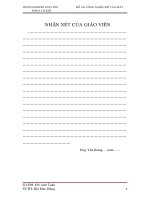 THIẾT KẾ QUY TRÌNH CÔNG NGHỆ GIA CÔNG CHI TIẾT H37( CHI TIẾT DẠNG HỘP)