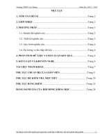 skkn Sử dụng cách nhớ ngắn gọn giúp học sinh lớp 12B4 học tốt tích phân từng phần