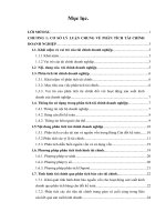 Phân tích tình hình tài chính của công ty TNHH Thương Mại và Dịch Vụ Việt Ngữ