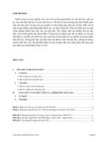 TIỂU LUẬN ỨNG DỤNG CỦA KINH TẾ HỌC VĨ MÔ