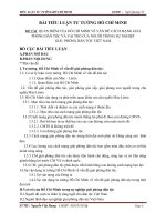 BÀI TIỂU LUẬN TƯ TƯỞNG HỒ CHÍ MINH ĐỀ TÀI QUAN ĐIỂM CỦA HỒ CHÍ MINH VỀ VẤN ĐỀ CÁCH MẠNG GIẢI PHÓNG DÂN TỘC VÀ VAI TRÒ CỦA NGƯỜI TRONG SỰ NGHIỆP GIẢI PHÓNG DÂN TỘC VIỆT NAM