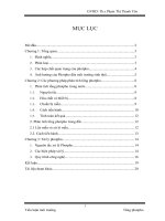 bài tiểuluận về tổng photpho, một chỉ tiêu quan trọng không thể thiếu trong phân tích môi trường