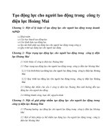 Tạo động lực cho người lao động trong  công ty điện lực hoàng mai 1