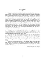 tiểu luận chính sách phá giá tiền tệ ( giai đoạn 2008 – 2011)