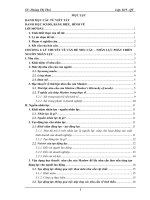 Phát triển nguồn nhân lực trong các doanh nghiệp Việt Nam thông qua việc nghiên cứu biểu đồ kết cấu tầng bậc nhu cầu của người lao động