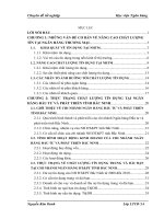 Giải pháp nâng cao chất lượng tín dụng tại Ngân hàng Đầu tư và phát triển tỉnh Bắc Ninh