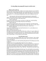 tiểu luận Các ứng dũng của quang phổ trong sản xuát bia rươu