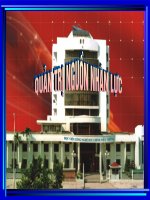 giáo trình quản trị nguồn nhân lực