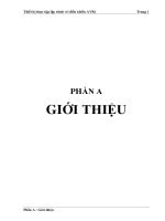 đề tài thiết bị thực tập lập trình vi điều khiển AVR