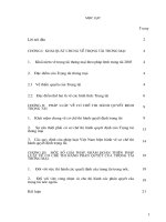 Tiểu luận luật kinh tế chuyên ngành đề 1  cơ chế thi hành quyết định của trọng tài theo pháp lệnh trọng tài thương mại 2003