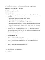 Tiến hành quản trị rủi ro về chảy máu chất xám tại công ty google